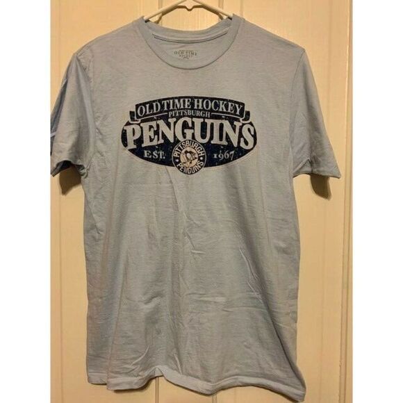 PITTSBURGH PENGUINS OLD TIME HOCKEY SIZE SMALL T-SHIRT - Picture 1 of 3